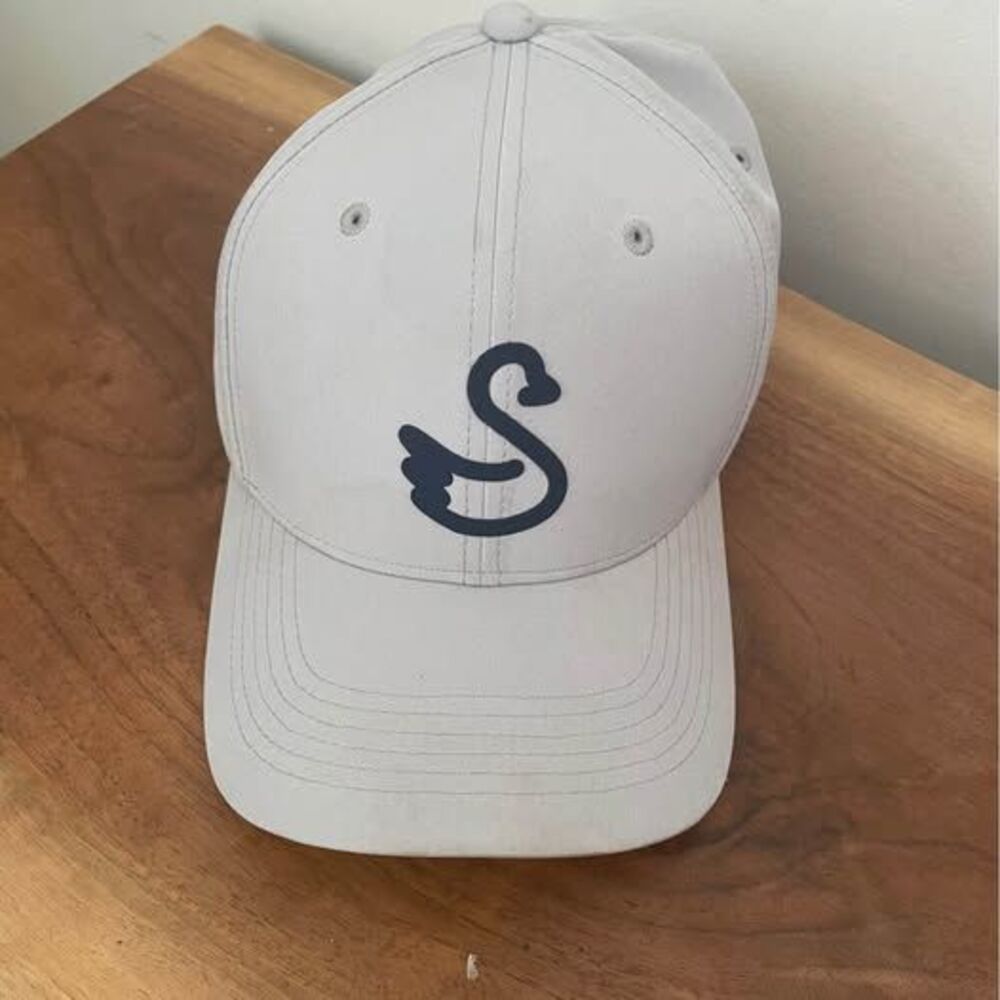 Swannies Grey Men’s Golf Snapback Hat